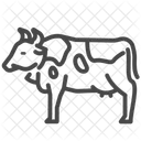 Cow Cattle Beef Icon