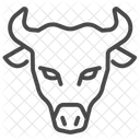 Cow Cattle Beef Icon