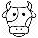 Animal Cattle Farm Icon