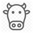 Cow Cattle Animal Icon