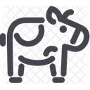 Cow Animal Cattle Icon