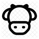 Cow Cattle Dairy Icon