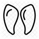 Cow Leg Print  Icon