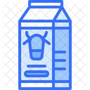 Cow Milk Pack  Icon