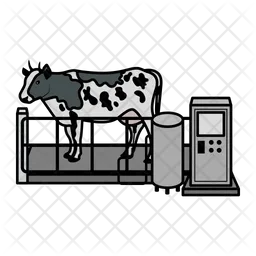 Cow Milking  Icon