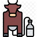 Cow Milking Machine Icon