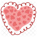 Cow Pink Love  Icon