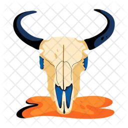 Cow Skull  Icon
