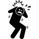 臆病者、臆病者、卑怯な アイコン