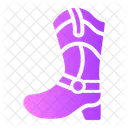 Cowboy Footwear Boots Icon