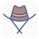 Hat Western Brim Icon