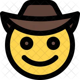 Cowboy Emoji Icon