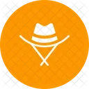 Cowboy Hat Accessory Icon