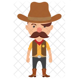 Cowboy  Icon