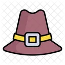 Hat Western Man Icon
