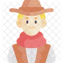Cowboy Male Man Icon