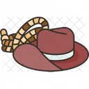 Cowboy Hat Lasso Icon