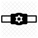 Cowboy Belt Buckle Icon