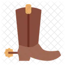 Cowboy Boot Boot Shoe Icon