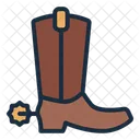 Cowboy Boot Boot Shoe Symbol