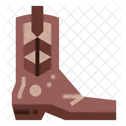 Cowboy Boot  Icon