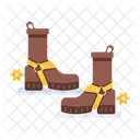 Western Boots Cowboy Boots Cowboy Shoes Icon