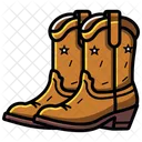 Cowboy Boots Shoes  Icon