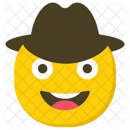 Cowboy-Emoji Emoji Symbol