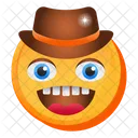 Cowboy Emoji Icon