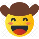 Cowboy Smiley Avatar Icon