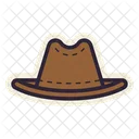 Cowboy Hat Hat Headwear Icon