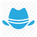 Cowboy Hat Wild West Bandit Icon