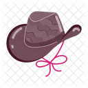 Cowboy Hat Cowboy Cap Straw Hat Icon