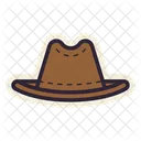 Cowboy Hat Hat Headwear Icon