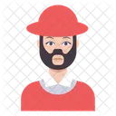 Cowboy Man Male Icon