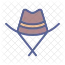 Hat Western Brim Icon