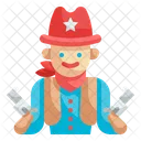 Cowboy  Icon