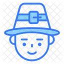 Cowboy Hat Man Icon