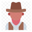 Cowboy Avatar Man Icon