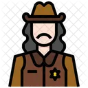 Cowboy Man Prefect Bandit Icon