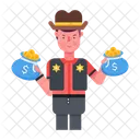 Cowboy Money  Icon