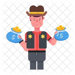 Cowboy Money  Icon
