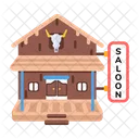 Cowboy Saloon Saloon Western Saloon Icon