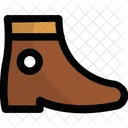 Ankle Cowboy Shoes Icon