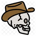 Cowboy skull  Icon
