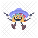 Cowboy Taco  Icon