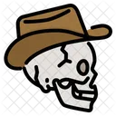 Cowboy-Schädel  Symbol