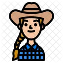 Cowgirl  Icon