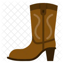 Cowgirl boot  Icon