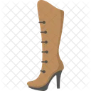Cowgirl Boot Female Icon